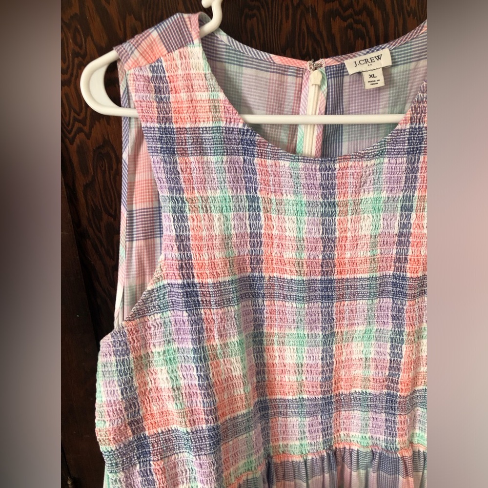 J. Crew Multicolor Plaid Dress - Picture 3 of 7